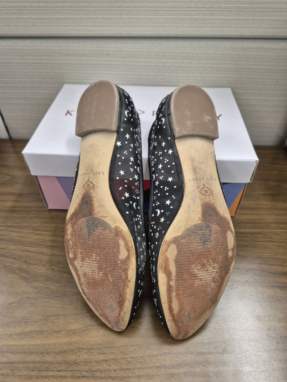 Katy Perry Collections Black Star & Moon Ballet Flats - Picture 4 of 4